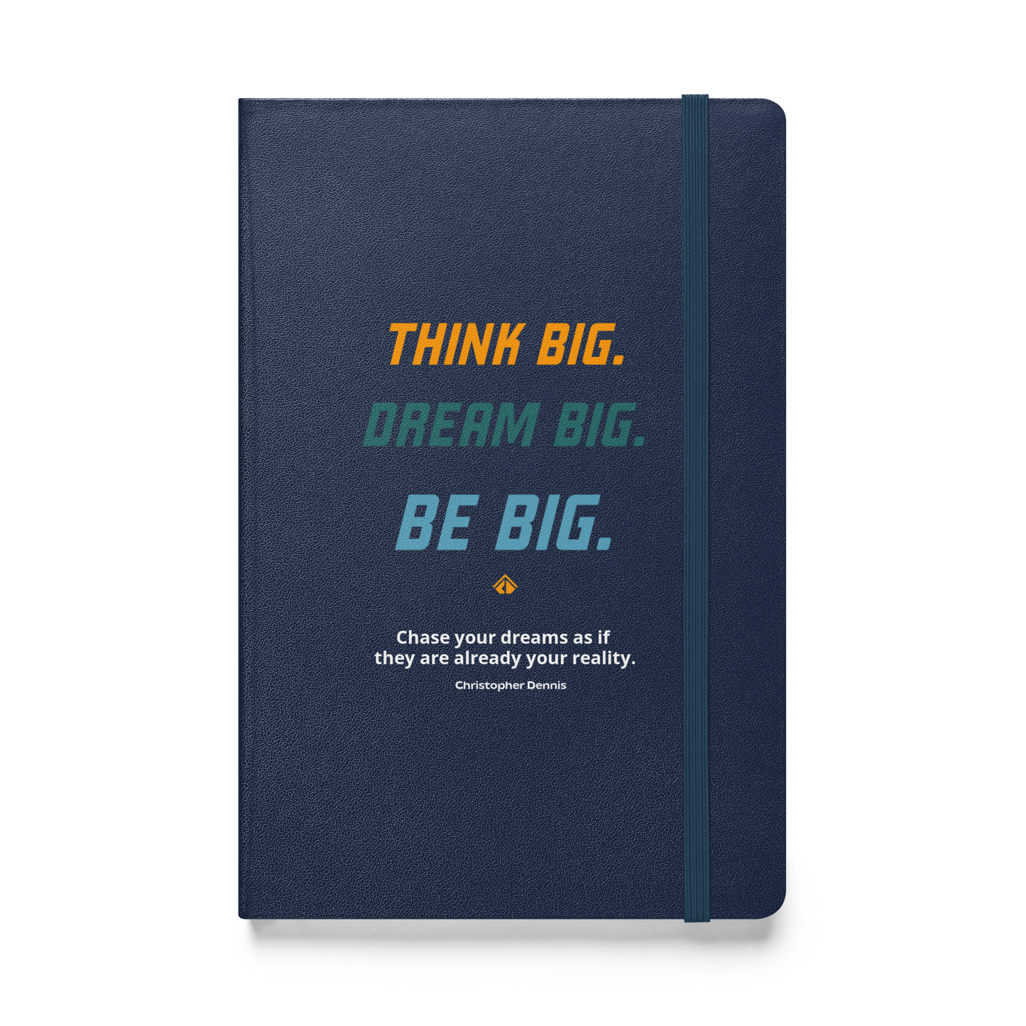Hardcover bound notebook