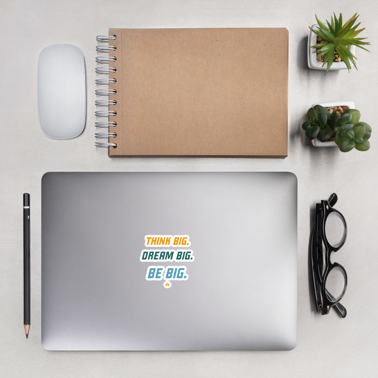 Think Big Dream Big Bubble-free stickers