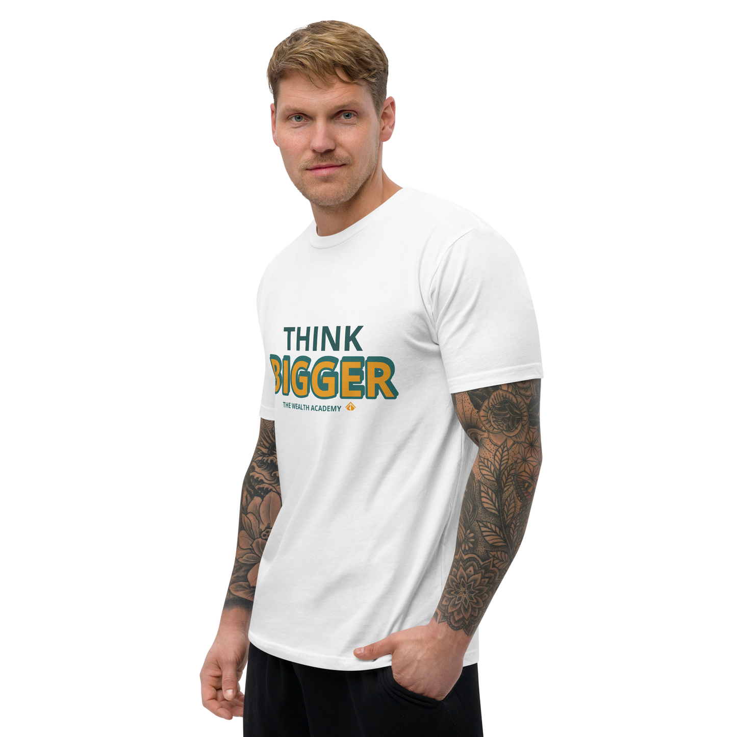 THINK BIGGER Short Sleeve T-shirt