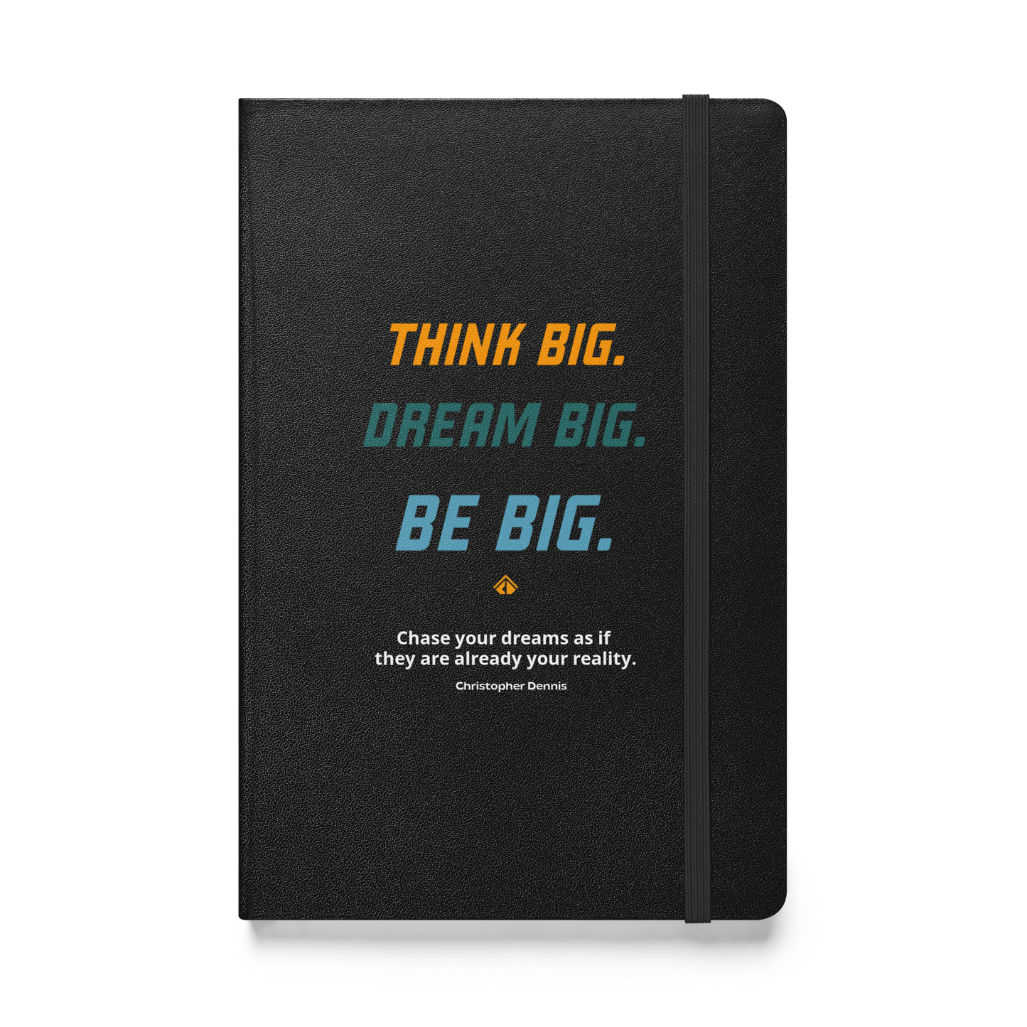 Hardcover bound notebook