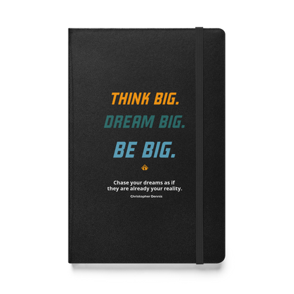 Hardcover bound notebook