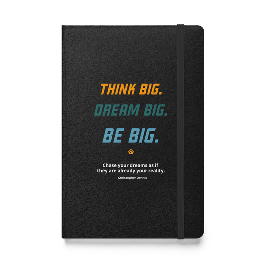 Hardcover bound notebook